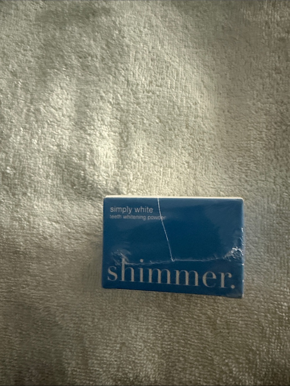 Shimmer Simply White Teeth Whitening Powder - Blue